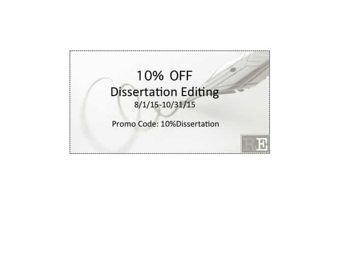 Dissertation Editing Promotion Dissertation Editing Promotion